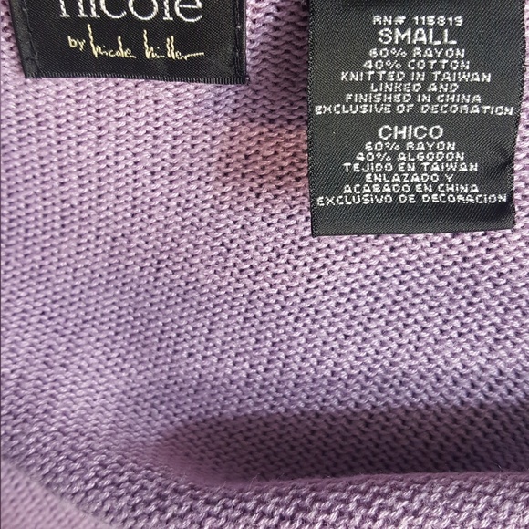 Nicole Miller-Sweater - Picture 2 of 3